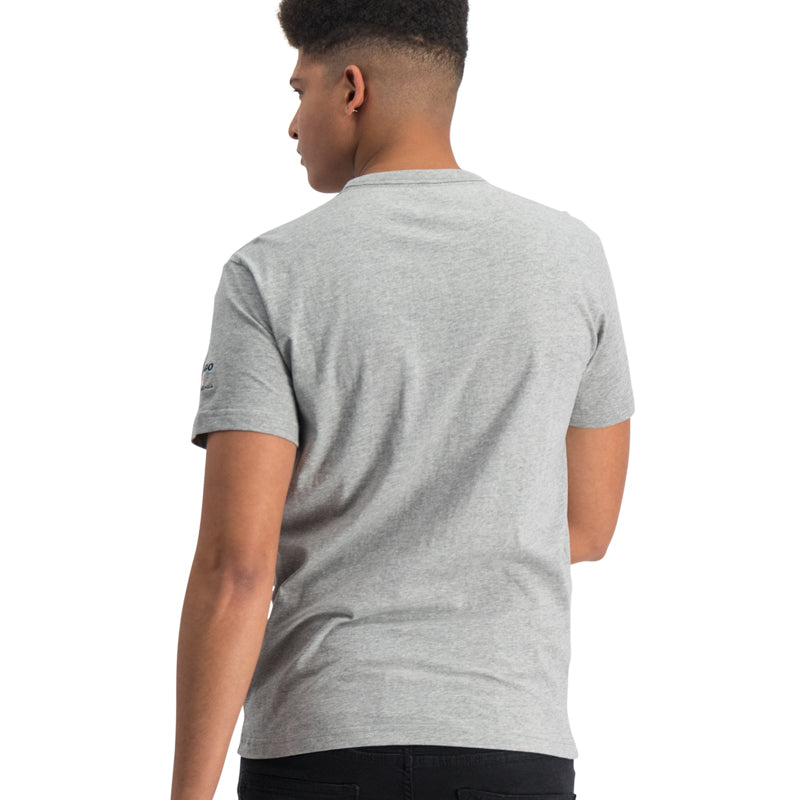 PIER CASTILE T-SHIRT - Grey Mid Mel
