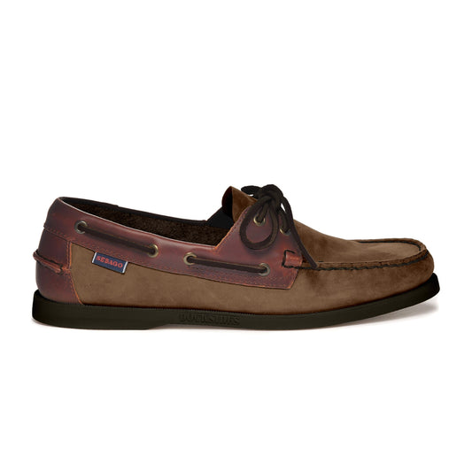 DOCKSIDES PORTLAND NBK WAXY - BROWN DK BROWN