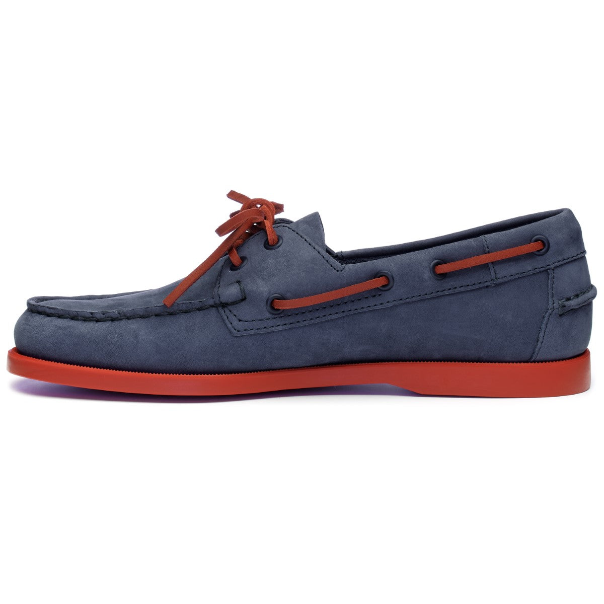 DOCKSIDES PORTLAND NUBUCK - BLUE NAVY RED