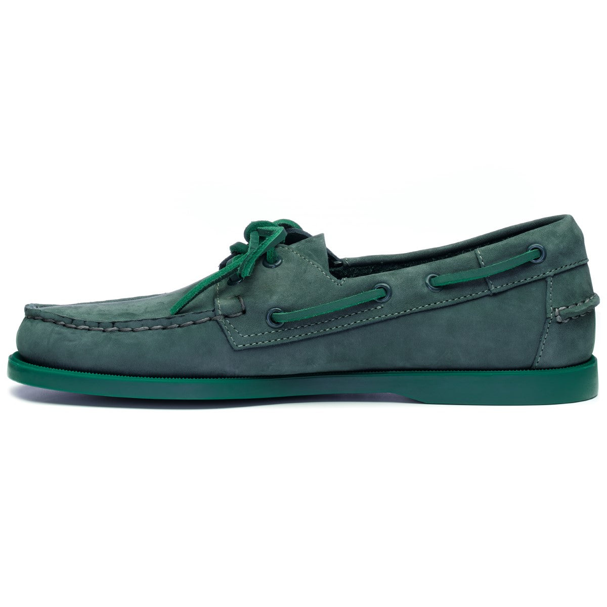 DOCKSIDES PORTLAND NUBUCK - INDIGO GREEN