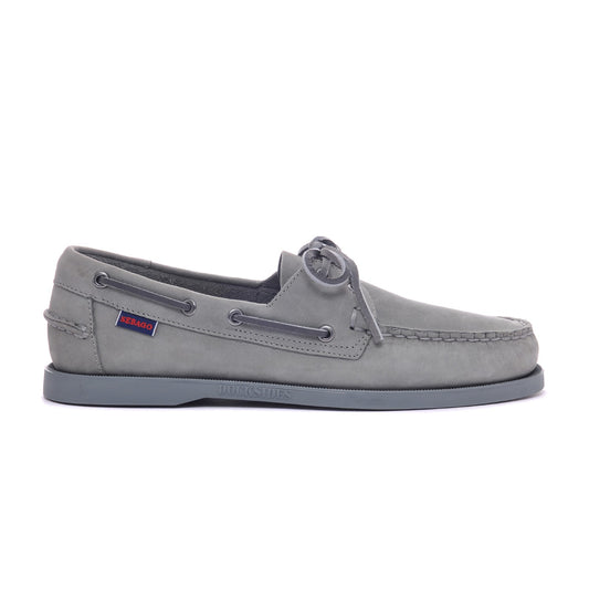 DOCKSIDES PORTLAND NUBUCK - TOTAL MID GREY