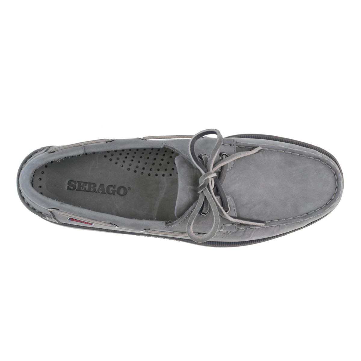DOCKSIDES PORTLAND NUBUCK - TOTAL MID GREY