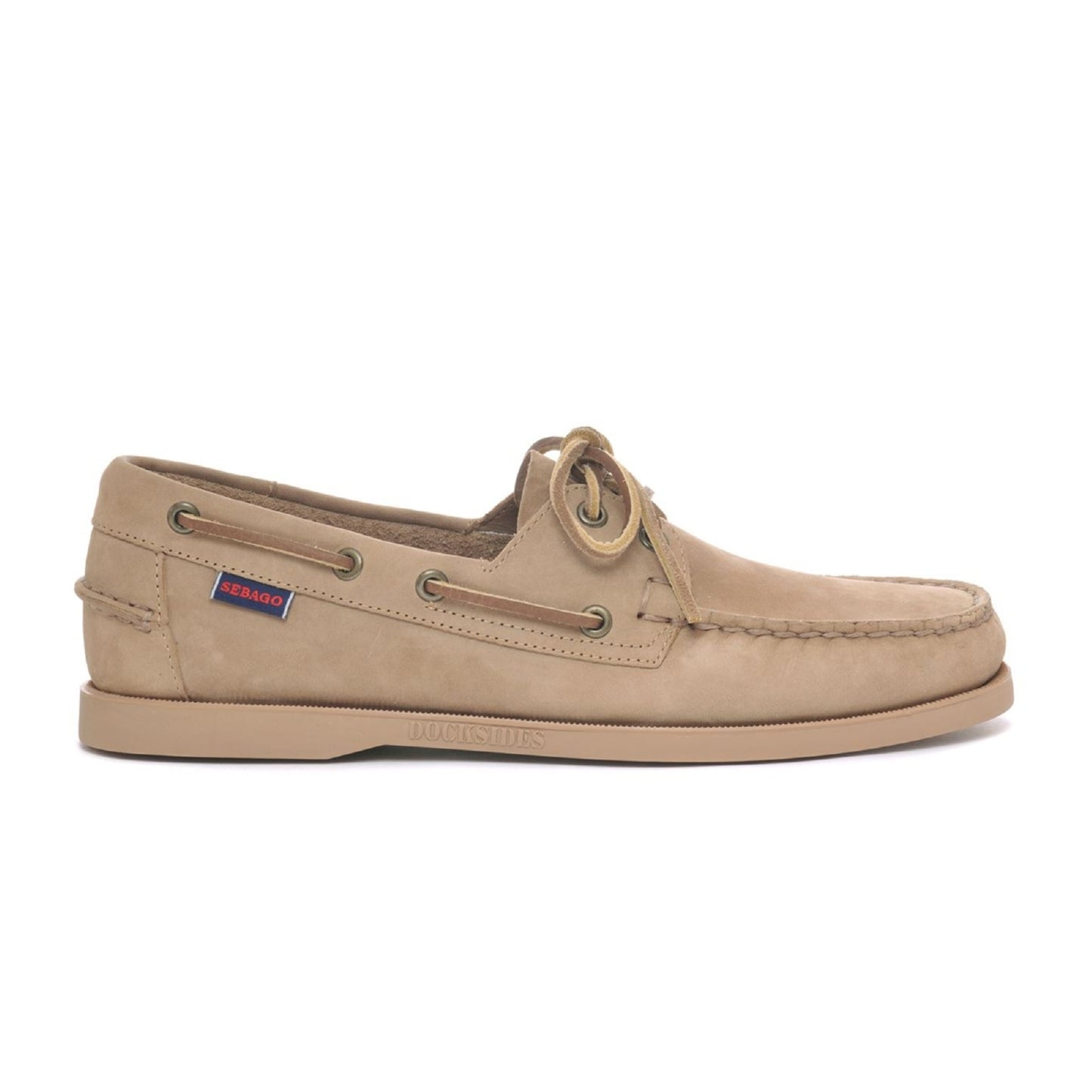 DOCKSIDES PORTLAND NUBUCK - TOTAL BROWN TAUPE