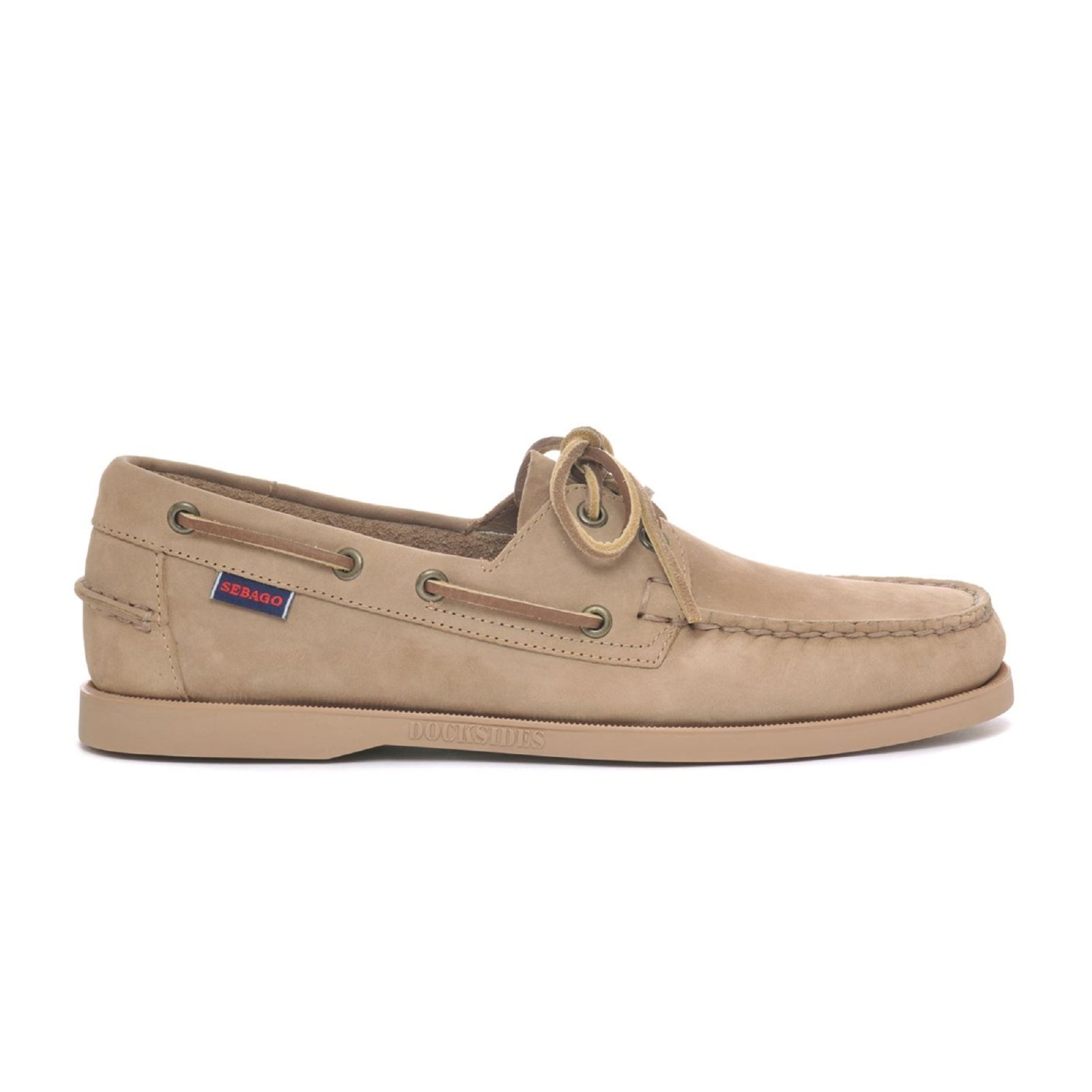 DOCKSIDES PORTLAND NUBUCK - TOTAL BROWN TAUPE