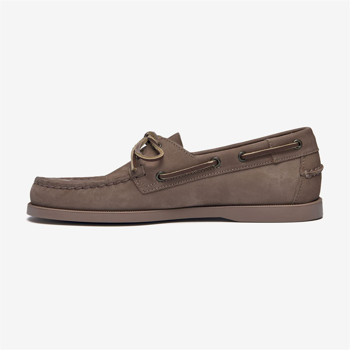 Docksides Portland Nubuck - Total Brown Taupe