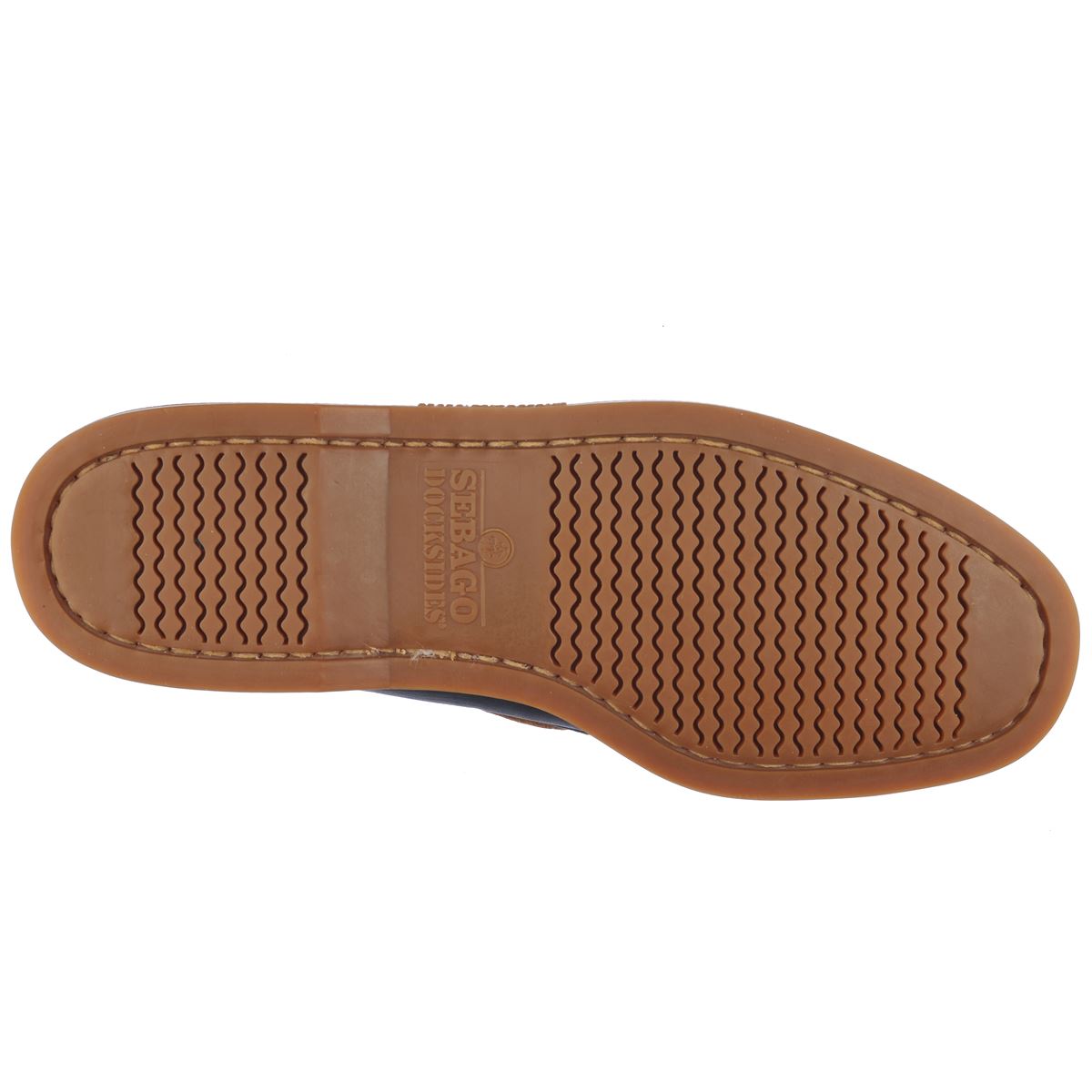 DOCKSIDES PORTLAND CRAZY H - NAVY BROWN TAN