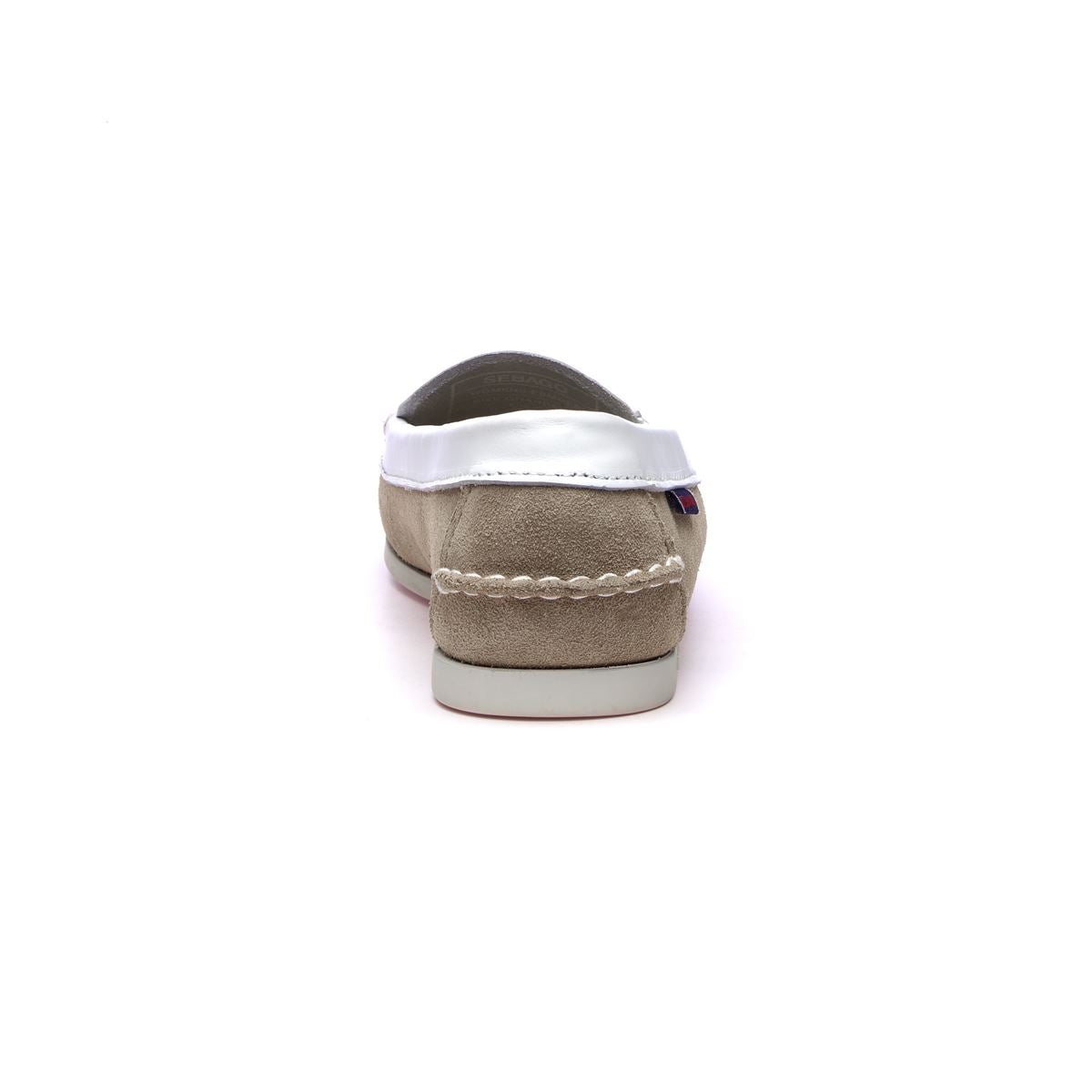 CAROLINE SUEDE LEA - BEIGE WHITE