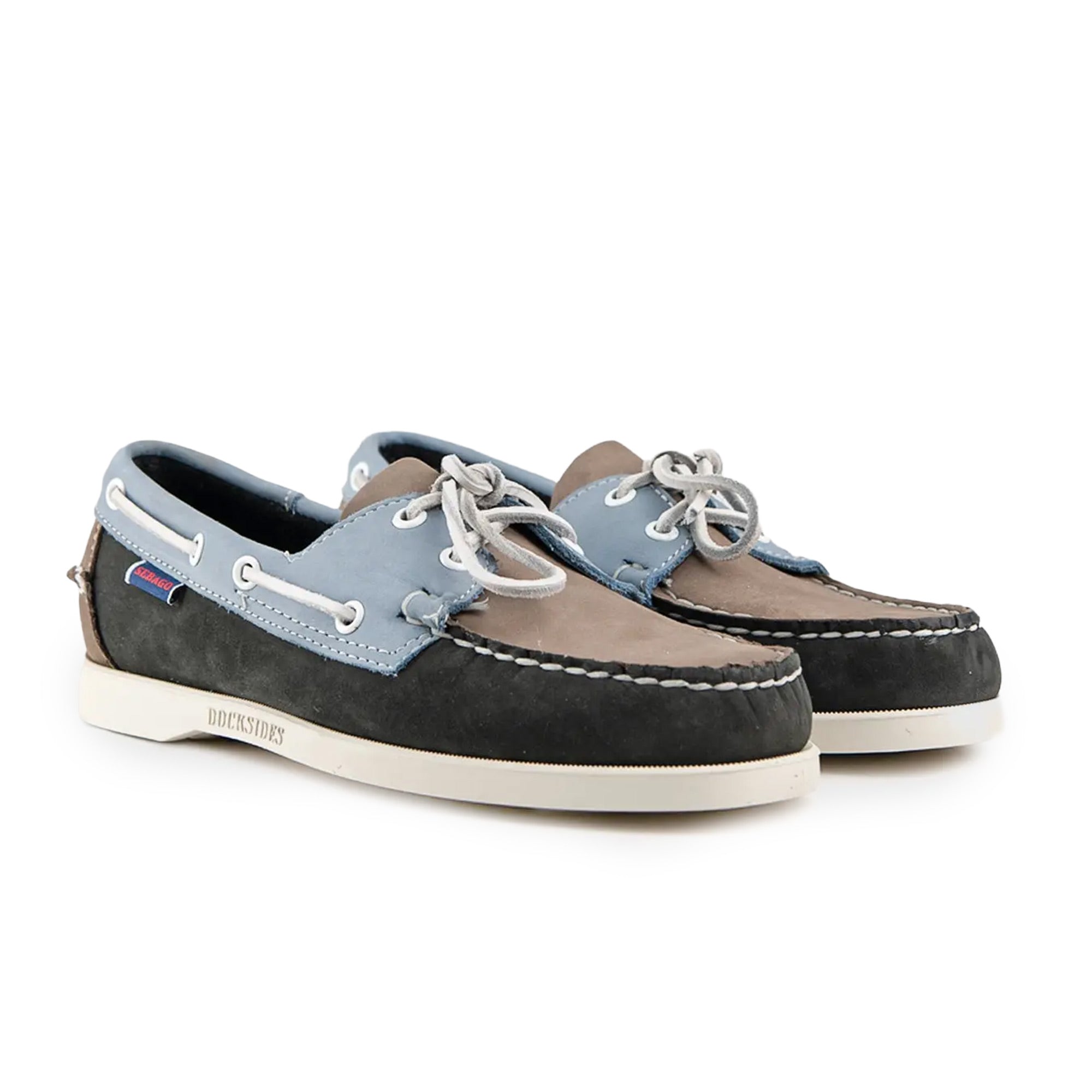 M*中様 SEESEE X URBS SUPER BIG FLAT LONG-S Portland Multiple - Black Grey Blue – Sebago