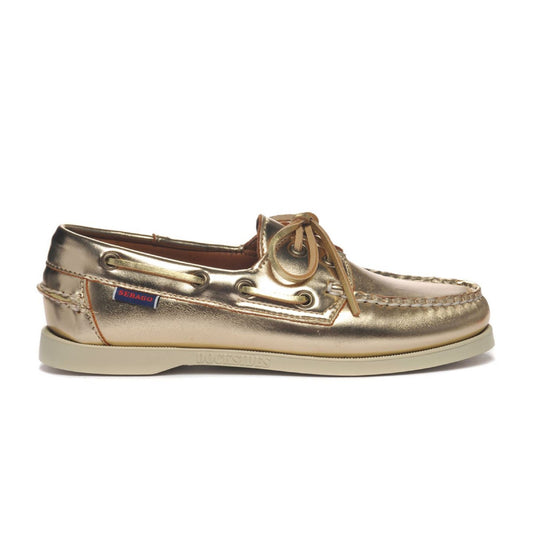 DOCKSIDES PORTLAND MET WMN - GOLD