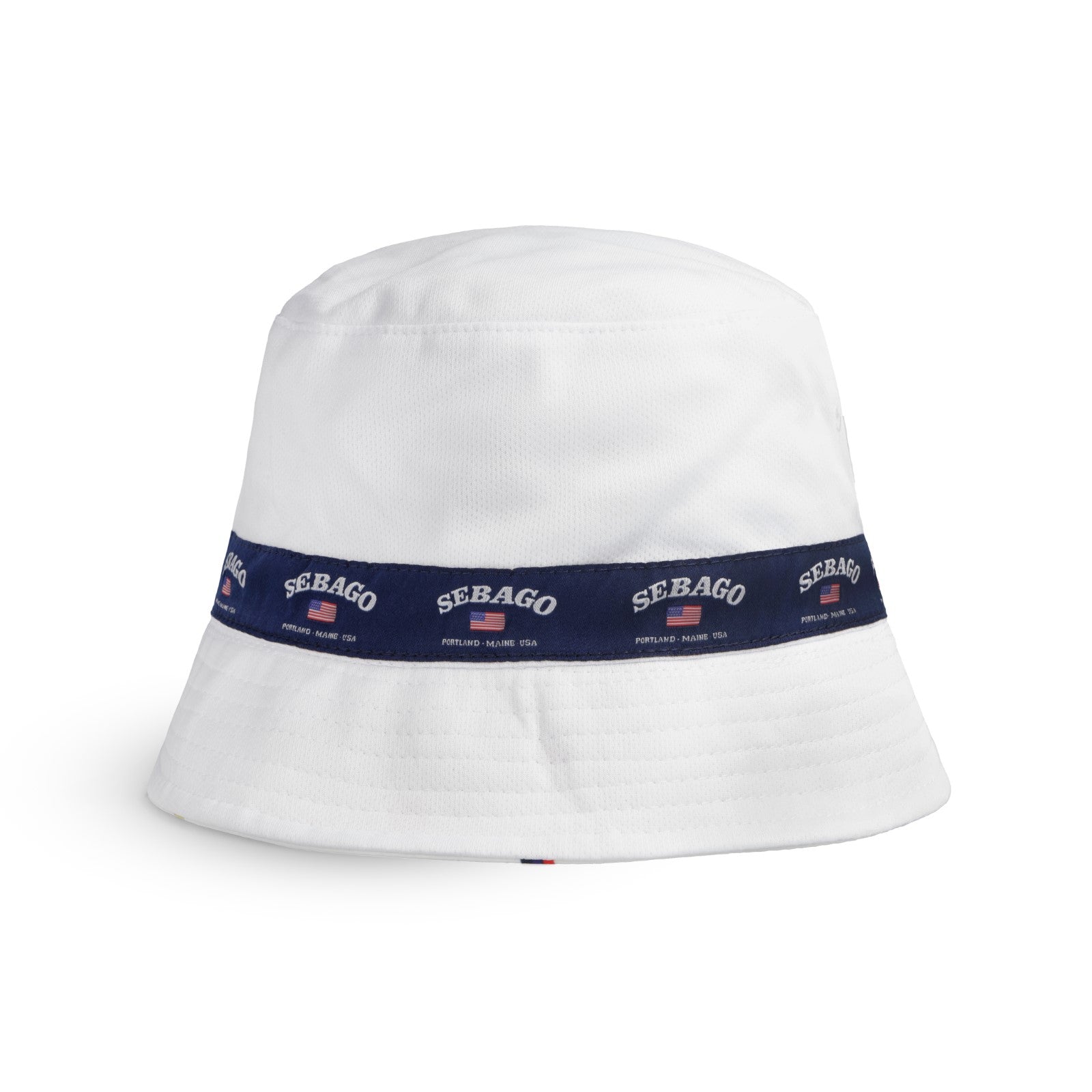 OAR REVERSIBLE BUCKET HAT - WHITE