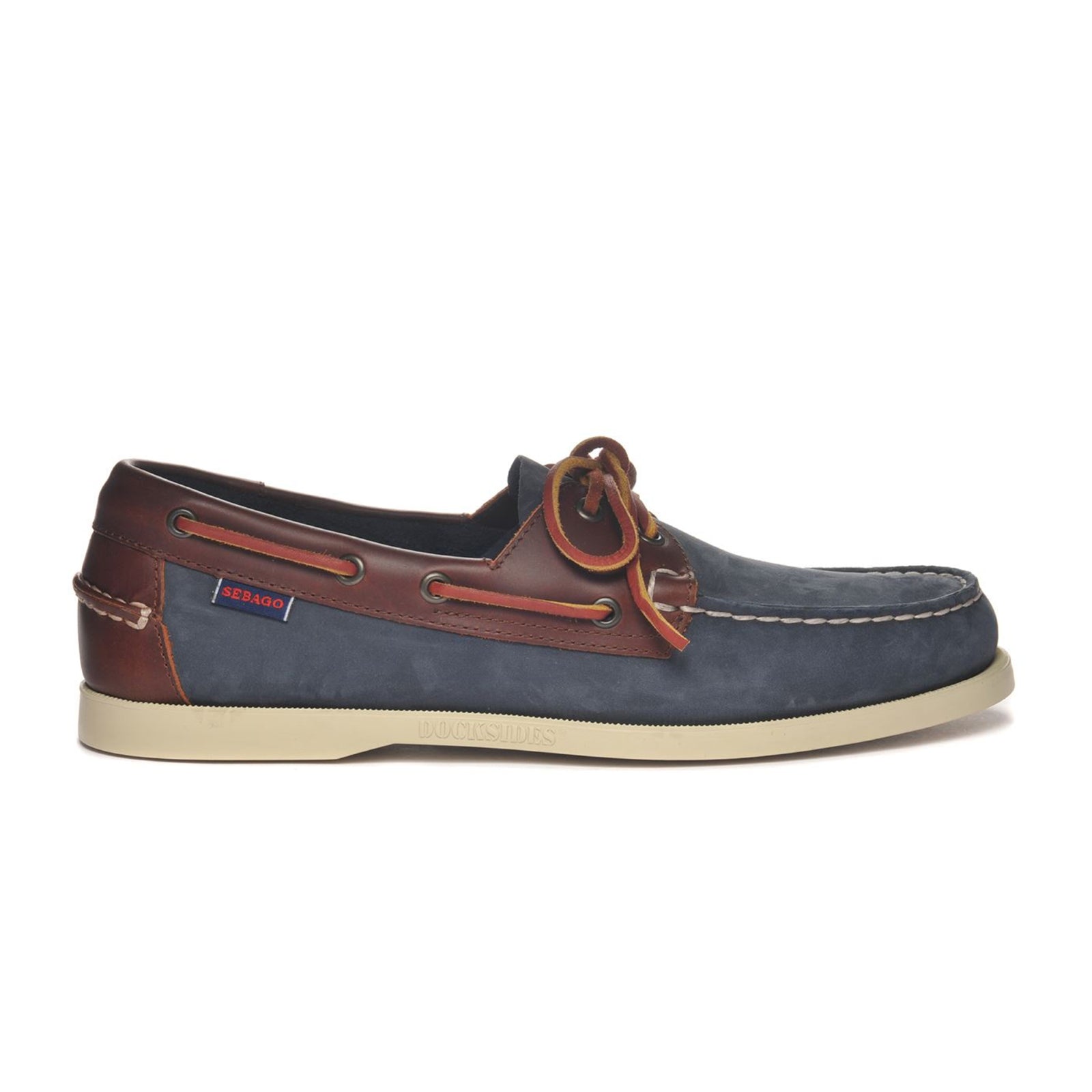 DOCKSIDES PORTLAND NBK WAXY - BLUE UNIVERSE BROWN