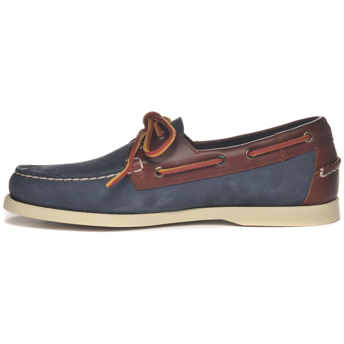 DOCKSIDES PORTLAND NBK WAXY - BLUE UNIVERSE BROWN